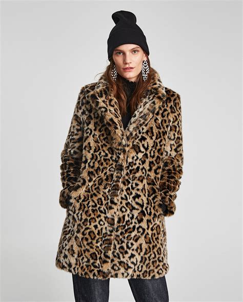 leopard coat|leopard jacket zara.